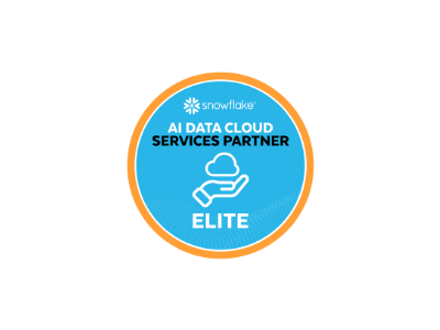 Snowflake AI Data Cloud Services Partner Elite logo